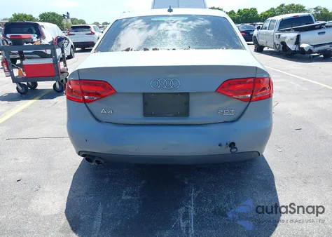 2009 Audi A4 2.0T Premium из США, поврежденный, VIN WAULF78K29N025215